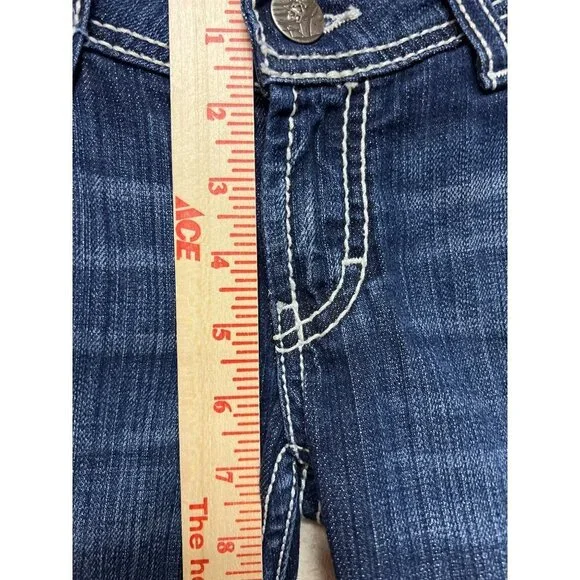 BKE Starlite Mid Rise Denim Blue Jeans Cut Off Pants Women's Size 28 - Picture 5 of 13